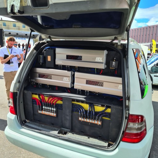 MTX loaded Mercedes ML from Russia - Trunk